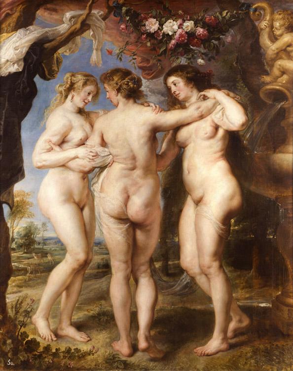 Peter Paul Rubens The Three Graces (mk08) Sweden oil painting art
